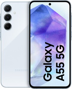 Galaxy A55 5G (128GB) Smartphone awesome iceblue