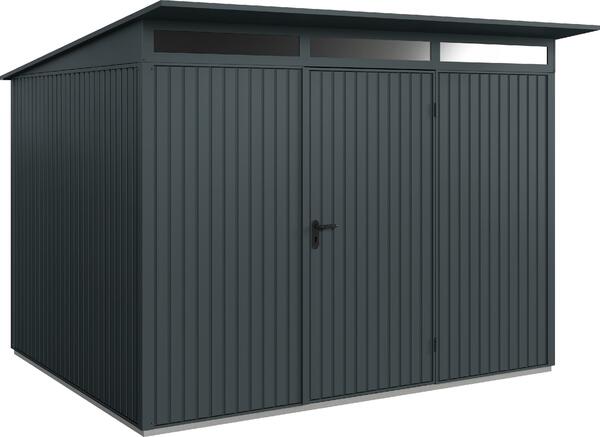 Bild 1 von EcoStar Gerätehaus Trend-P Typ 3 anthrazitgrau 312,7 x 283,4 x 232,3 cm