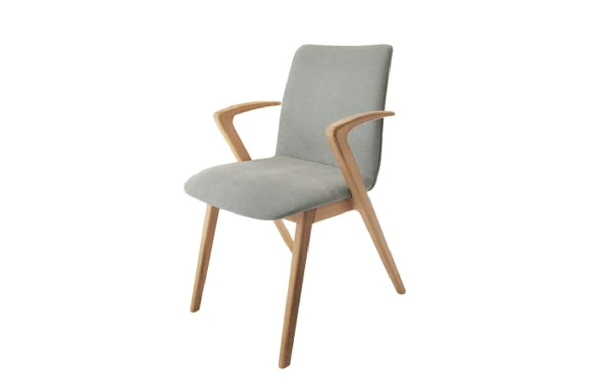 Bild 2 von VENJAKOB - Sessel Kate, Massivholz/hellblau