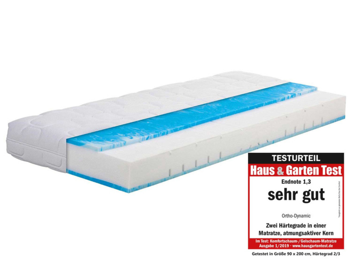 Bild 1 von BeCo 7-Zonen Komfortschaum-Matratze »Ortho-Dynamic«, flexibles Kernsystem, atmungsaktiv