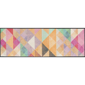 Esposa Fußmatte 60/180 cm graphik multicolor , Snorre , Textil , 60x180 cm , rutschfest, für Fußbodenheizung geeignet , 004336008296