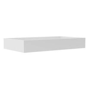 Hom`in Schublade 87,9/14/53 cm weiß , Unit  -Hom In- , 87.9x14x53 cm , Nachbildung , 002647004141
