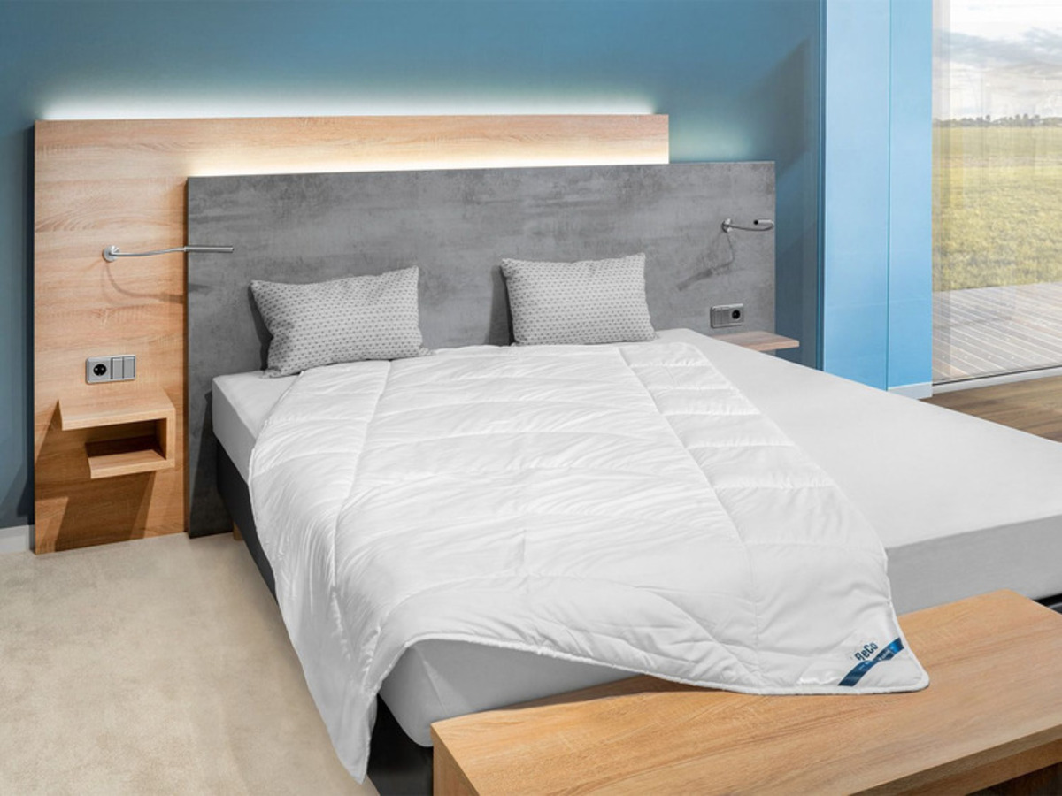 Bild 1 von BeCo Ganzjahres-Bettdecke »Medibett Cotton Soft«, Mono-Steppdecke, perfekte Klimatisierung