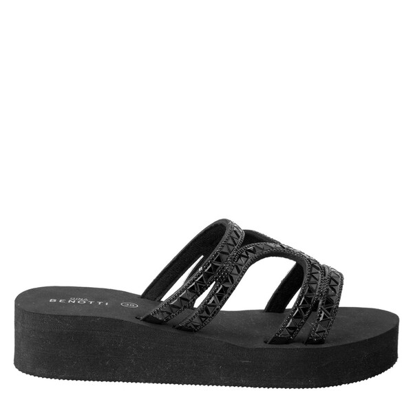 Bild 1 von Damen Sandalen mit verzierten Riemen SCHWARZ