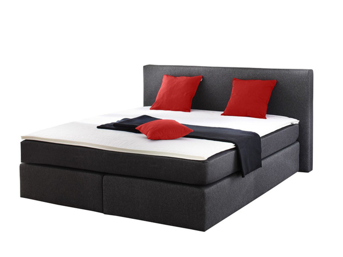 Bild 2 von SUN GARDEN Boxspringbett »DARWIN«, Komfortschaum-Topper, Federkernmatratze und Kopfteil