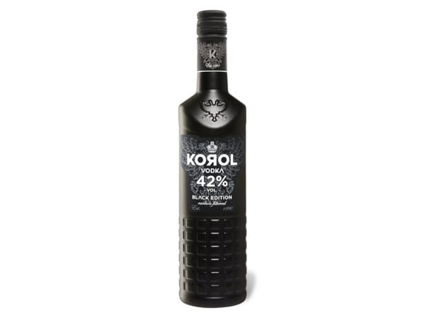 Bild 1 von Korol Vodka Black Edition Carbon Filtrated 42% Vol