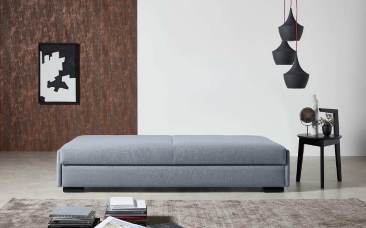 Bild 1 von Doppelliege Maxxi, rauchblau, 180 x 200 cm