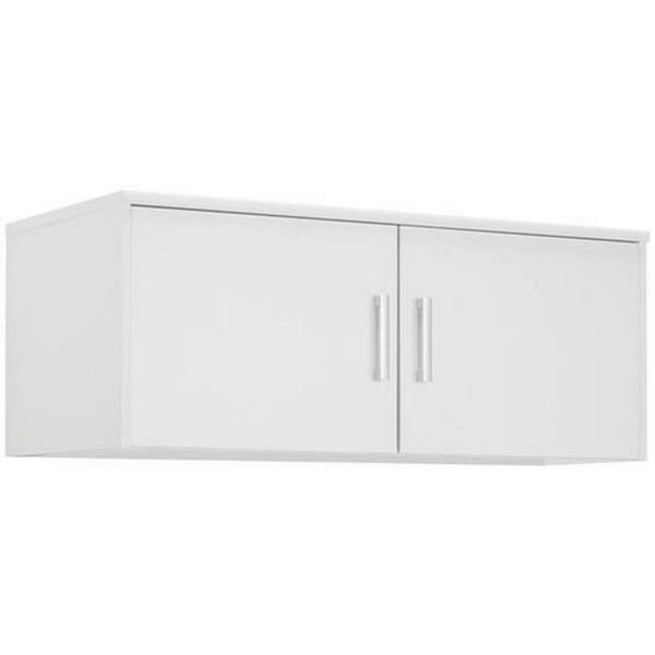 Bild 1 von Xora Aufsatzschrank 106/43/54 cm weiß , Easy , Metall , 106x43x54 cm , Nachbildung , 000017003036