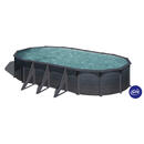 Bild 1 von Gre Pool-Set 2024, Weiß, Metall, 375x120x730 cm, Freizeit, Pools und Wasserspaß, Pools, Aufstellpools