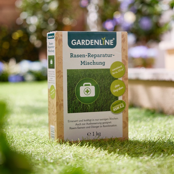 GARDENLINE RasenReparaturMischung 1 kg von ALDI SÜD ansehen!