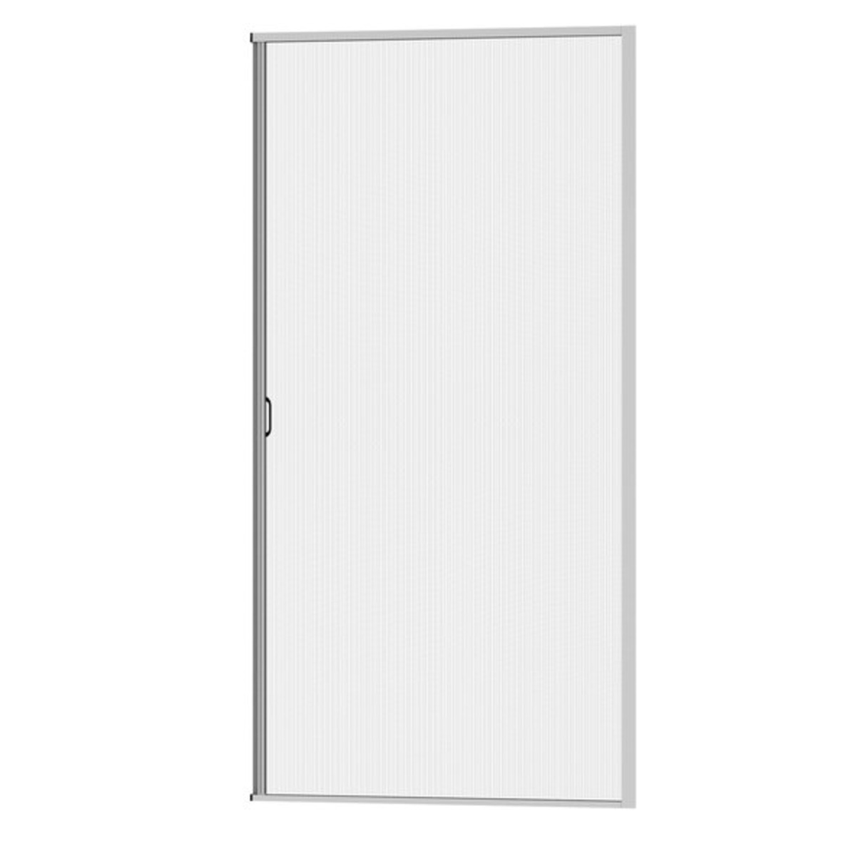 Bild 1 von Alu-Plisseetür Professional, 125 x 220 cm, weiß