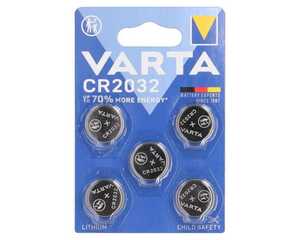 Batterie VARTA Knopfzelle 5er CR2032