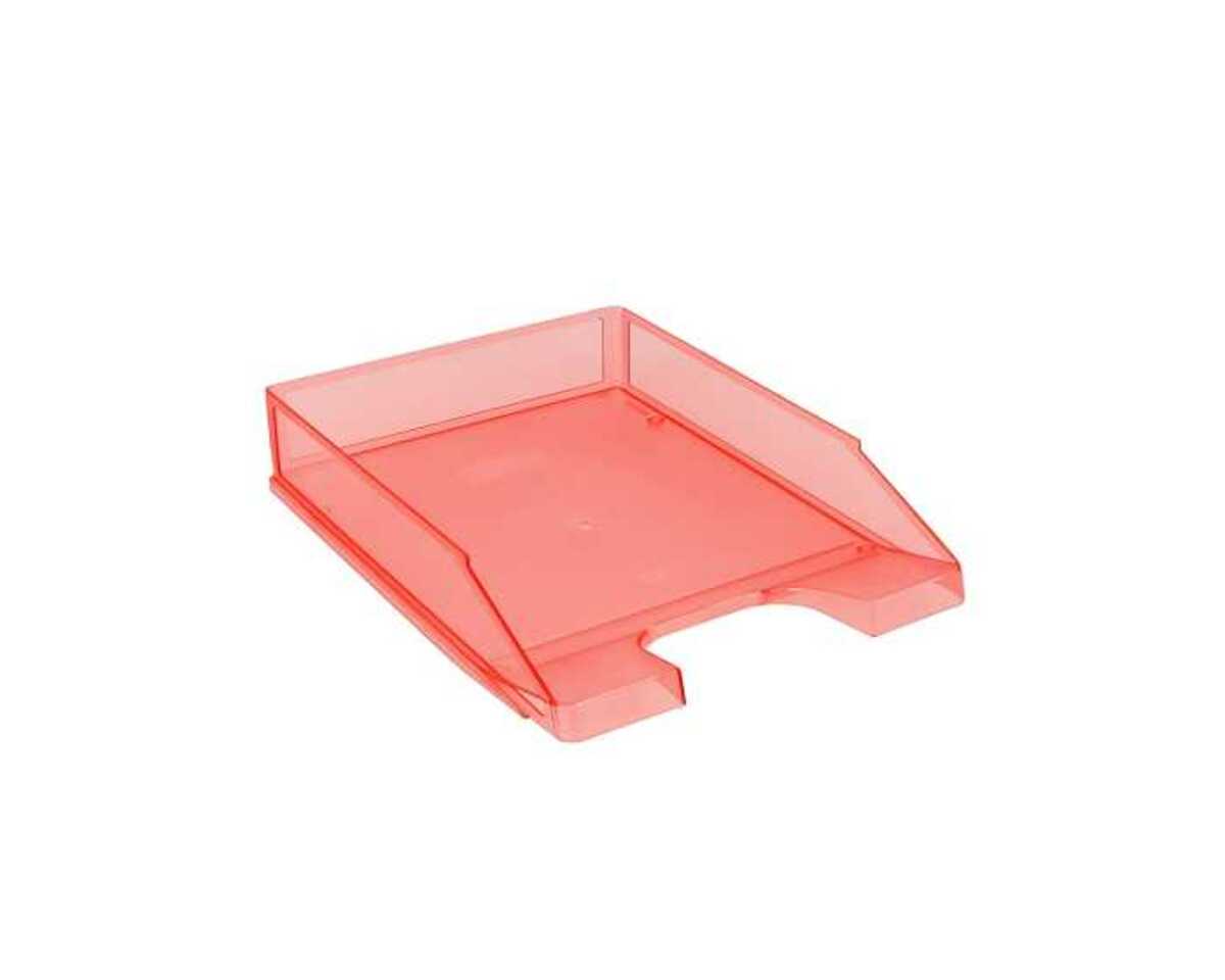 Bild 1 von Ablagekorb A4 rot transluzent