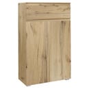 Bild 1 von Livetastic Kommode, Eiche, Holzwerkstoff, 3 Fächer, 1 Schubladen, 80x131x40 cm, Wohnzimmer, Kommoden & Sideboards, Kommoden