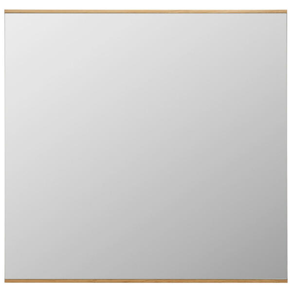 Bild 1 von Linea Natura Wandspiegel eiche eichefarben , Signum , Holz, Glas , furniert , 85x82x2 cm , geölt,Echtholz,Echtholz , senkrecht montierbar , 002054001702