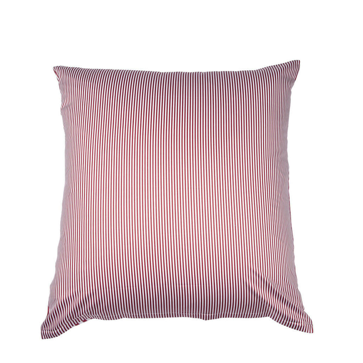 Bild 1 von Janine Kissenhülle Giorgio, Dunkelrot, Textil, Streifen, 80x80 cm, Textiles Vertrauen - Oeko-Tex®, Wendekissen, Wohntextilien, Kissen, Kissenbezüge