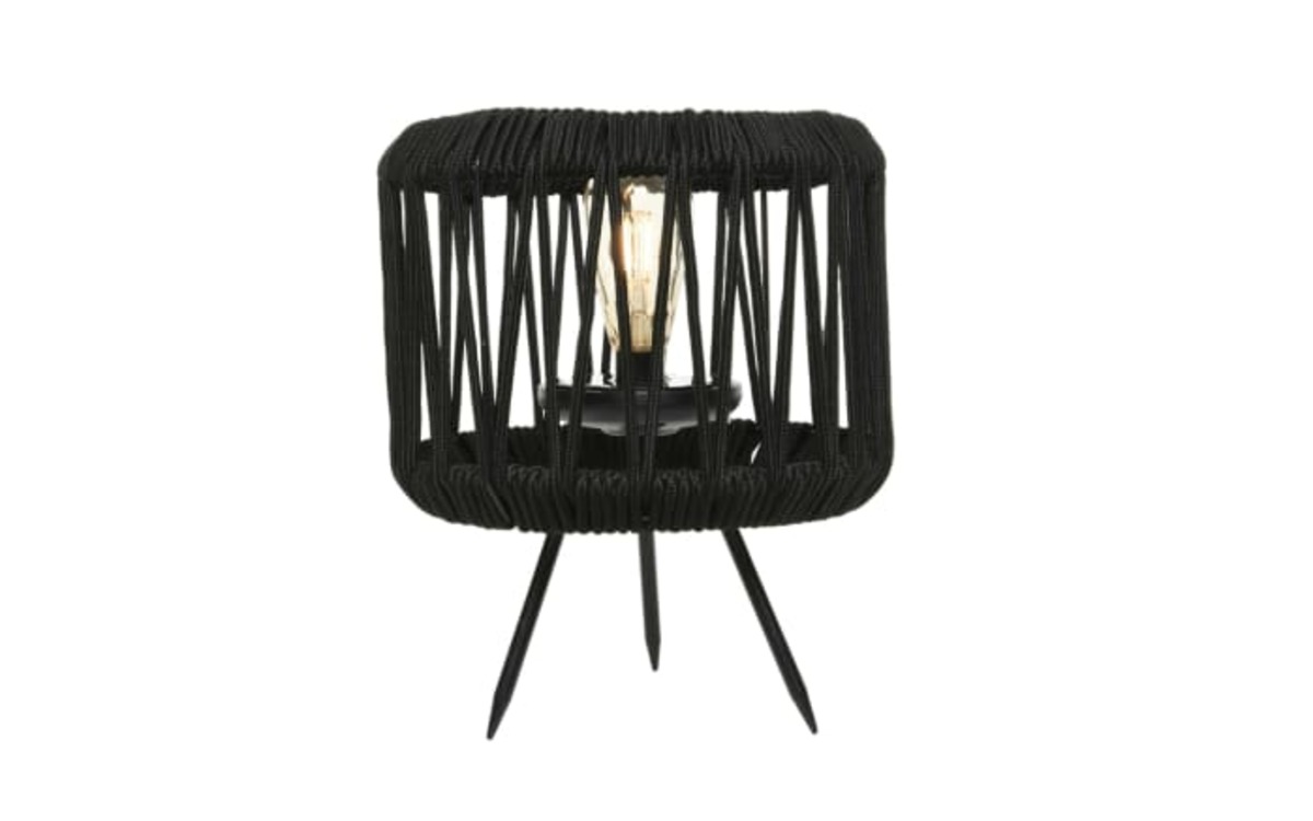 Bild 1 von Solar Tischlampe, schwarz, 33,5 cm