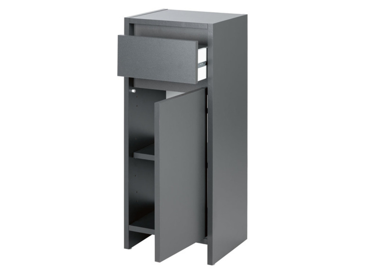 Bild 4 von LIVARNO home Badmöbel-Set »Oslo« anthrazit (4-teilig)