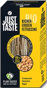 Just Taste Bio Kichererbsen Fettuccine 250G