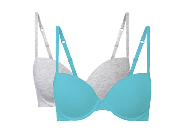 Bild 2 von esmara® Bügel BHs Damen, 2 Stück, mit gepaddeten Cups