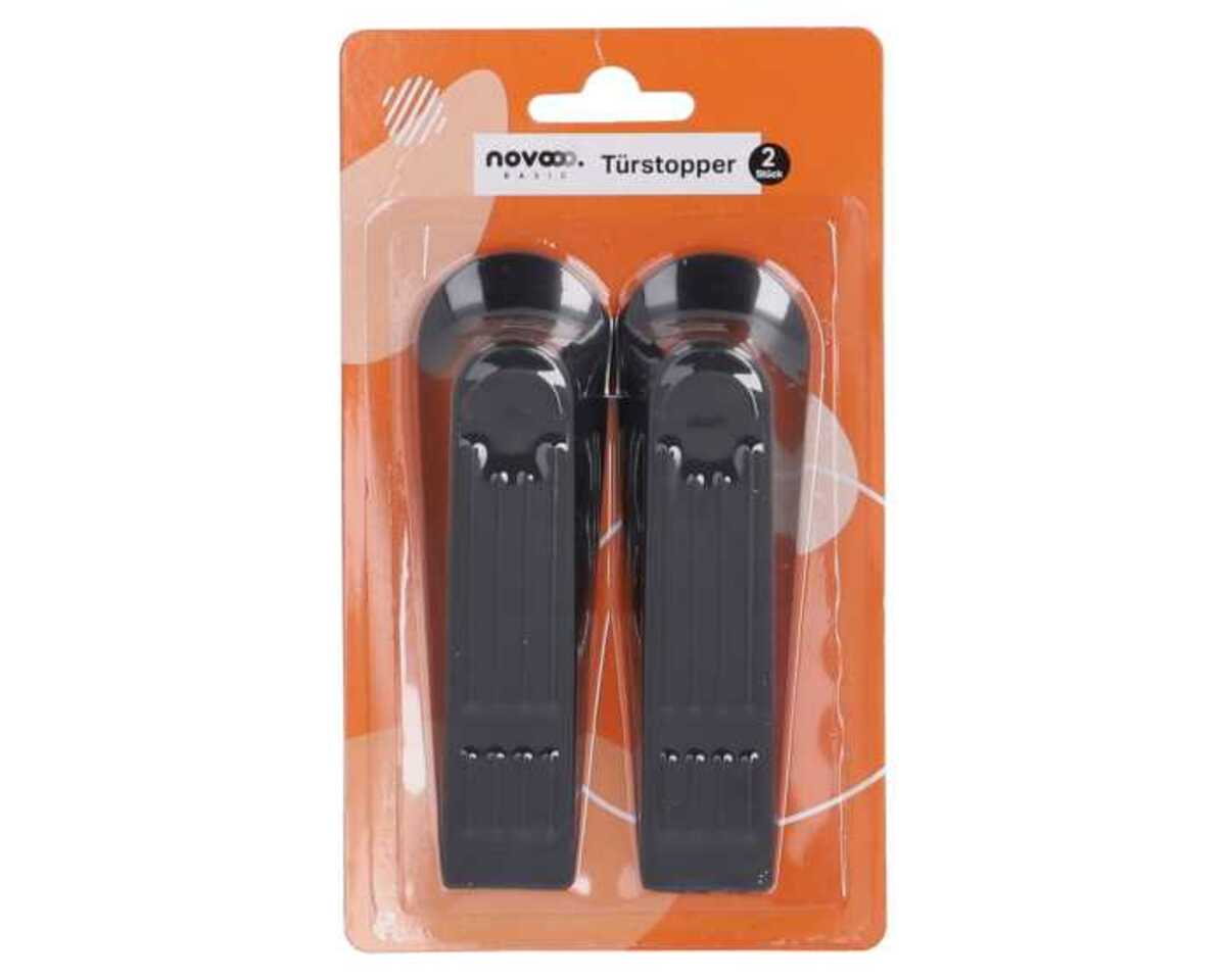 Bild 1 von Novooo Türstopper 2er Keil schwarz