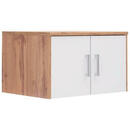 Bild 1 von Xora Aufsatzschrank 72/43/54 cm weiß, eichefarben , Easy , Kunststoff , 72x43x54 cm , Nachbildung , 000017003334