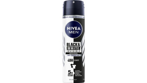 NIVEA MEN Deo Spray Invisible for Black & White Original Anti-Transpirant
