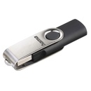 Bild 1 von Hama USB-Stick "Rotate", USB 2.0, 32GB, 10MB/s, Schwarz/Silber