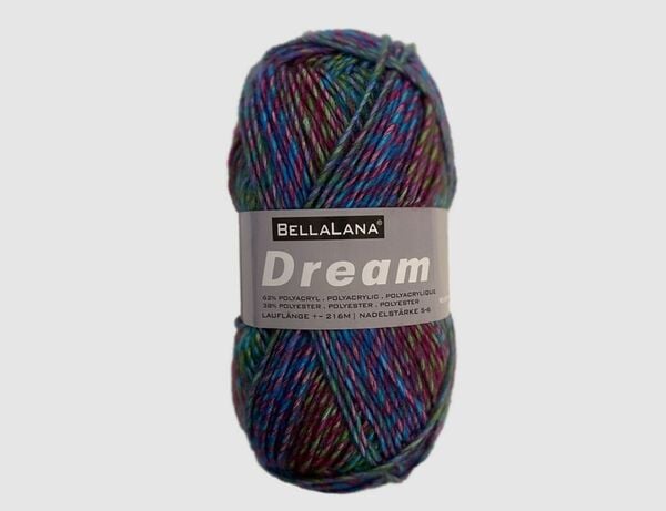 Bild 1 von Strickgarn Dream lila gemustert