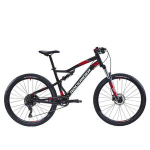 Mountainbike ST 530 S 27,5 Zoll voll gefedert schwarz/rot