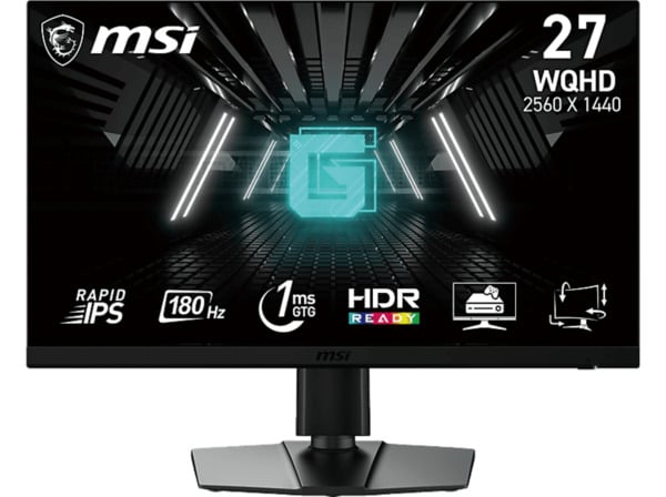 Bild 1 von MSI MAG G272QPFDE E2 27 Zoll WQHD Gaming-Monitor (1 ms Reaktionszeit, 180 Hz), Schwarz