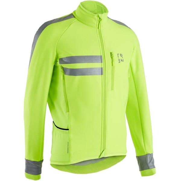 Bild 1 von Fahrrad Winterjacke Rennrad RC 500 Herren neongelb (Super sichtbar)