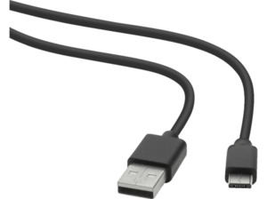 SPEEDLINK STREAM Play & Charge USB Kabel für PS4, Kabel, Schwarz, Schwarz