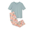 Bild 1 von Pyjama, Hose mit Blumen-Alloverprint