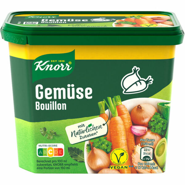 Bild 1 von Knorr Gemüse Bouillon Dose