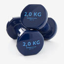 Bild 1 von Hanteln Fitness 2 kg blau