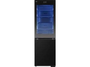 LG GBG7190CEV InstaView® Kühlgefrierkombination (C, 172 kWh, 1860 mm hoch, Essence Black Steel ), Essence Black Steel