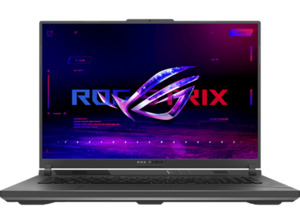 ASUS ROG Strix G18 G814JZR-N6008W, Gaming Notebook, mit 18 Zoll Display, Intel® Core™ i9,i9-14900HX Prozessor, 32 GB RAM, 1 TB SSD, NVIDIA GeForce RTX™ 4080, Eclipse Gray, Windows 11 Home (64 Bi
