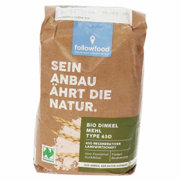 Bild 1 von Followfood BIO Dinkelmehl Typ 630