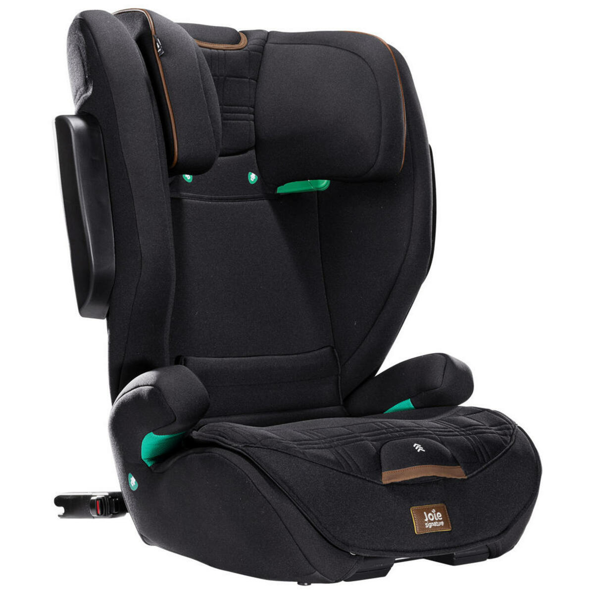 Bild 1 von Joie Signature Kinderautositz i-Traver R129, Schwarz, Textil, 48-56x63-83x49 cm, ECE R 129 i-Size, abnehmbarer und waschbarer Bezug, höhenverstellbare Kopfstütze, optimaler Aufprallschutz, schnell