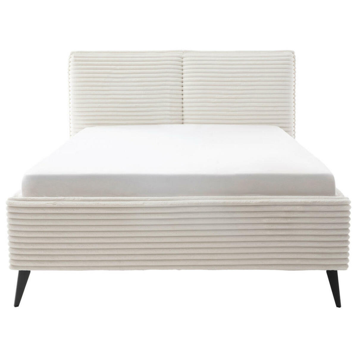 Bild 1 von Boxxx Polsterbett, Creme, Textil, 140x200 cm, gepolstertes Kopfteil, in verschiedenen Größen erhältlich, Schlafzimmer, Betten, Polsterbetten