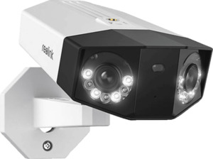 REOLINK Duo Series P730 4K 180° Panorama Smart PoE-Kamera, Überwachungskamera, Weiß