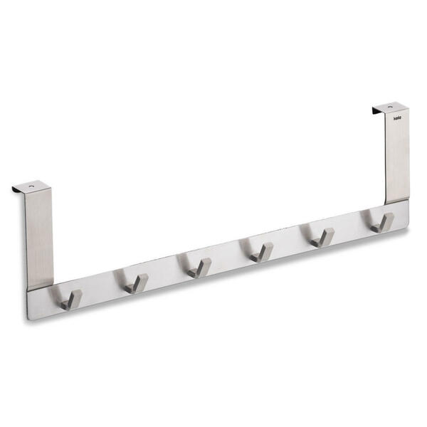 Bild 1 von Kela Türgarderobe Colgar, Silber, Metall, 13x2.5x46 cm, Garderobe, Garderobenleisten & Garderobenhaken, Garderobenleisten