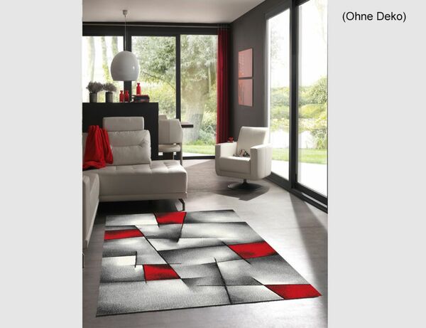 Teppich Diamond rot von tedox für 17,50 € ansehen!