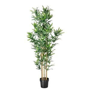 FEJKA Topfpflanze, künstlich, drinnen/draußen Bambus