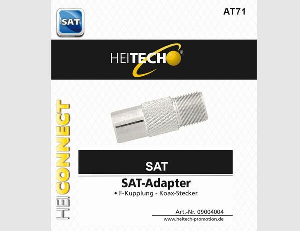 Bild 1 von SAT Adapter F-Kupplung