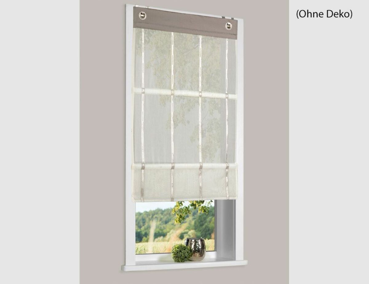 Bild 2 von Magnetrollo silber/taupe