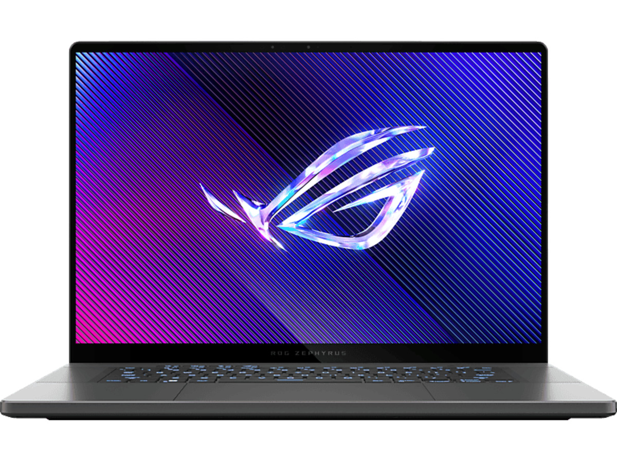 Bild 1 von ASUS ROG Zephyrus G16 GU605MV-QP101W, Gaming Notebook, mit 16 Zoll Display, Intel® Core™ Ultra 7,155H Prozessor, GB RAM, 1 TB SSD, NVIDIA GeForce RTX™ 4060, Eclipse Gray, Windows 11 Home (64 Bit