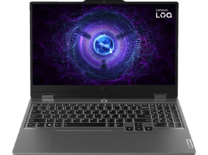 LENOVO LOQ 15IAX9, Gaming-Notebook, mit 15,6 Zoll Display, Intel® Core™ i5,12450HX Prozessor, 16 GB RAM, 512 SSD, NVIDIA GeForce RTX™ 2050, Luna Grey, Windows 11 Home (64 Bit), Luna Grey