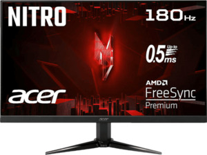 ACER QG271M3 27 Zoll Full-HD Gaming Monitor (1 ms Reaktionszeit, 180 Hz), Black